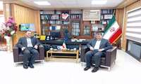 دیدار مدیر شبکه بهداشت و درمان اشنویه با فرماندار شهرستان