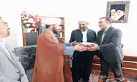 دیدار متولان سلامت با رئیس جدید مرکز بزرگ اسلامی شهرستان اشنویه
