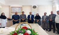 تقدیر از پرسنل آزمایشگاه با حضور مدیر شبکه