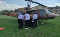 اعزام همزمان دو بیمار بدحال از طریق اورژانس هوایی115 به ارومیه