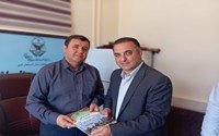 دیدار مدیر شبکه بهداشت و درمان با رئیس جدید بازداشتگاه شهرستان اشنویه