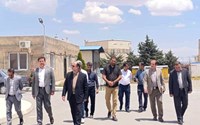 حضور رئیس گروه سازمان برنامه و بودجه و رئیس دانشگاه علوم پزشکی استان در شهرستان اشنویه