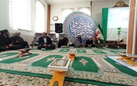 محفل انس با قرآن مجید با حضور مدیر شبکه و کارکنان حوزه سلامت در مسجد بلال حبشی شهرستان اشنویه 